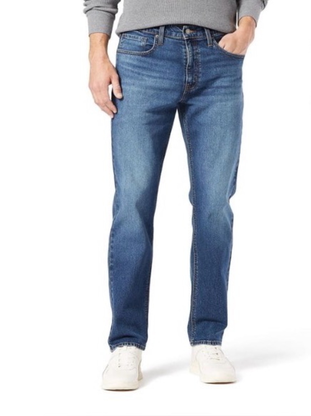 Levi Strauss Signature Gold Men’s Straight Leg Jeans W30 L30 Light Wash